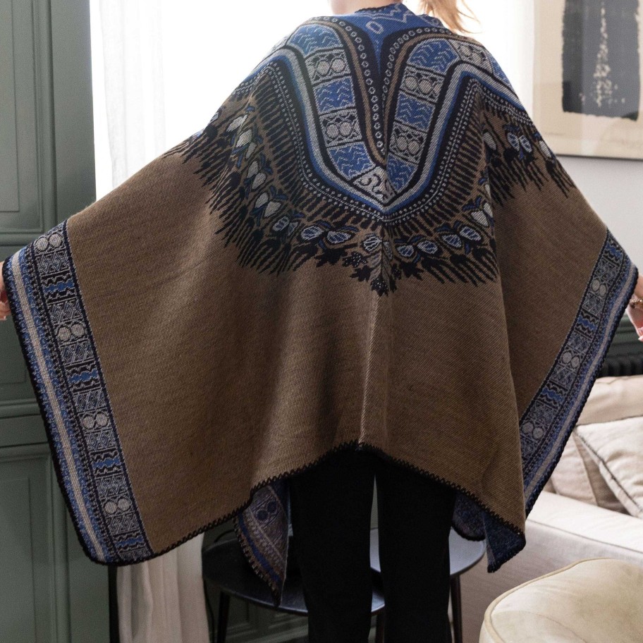 Accessoires Laura Vita | Poncho Pluma