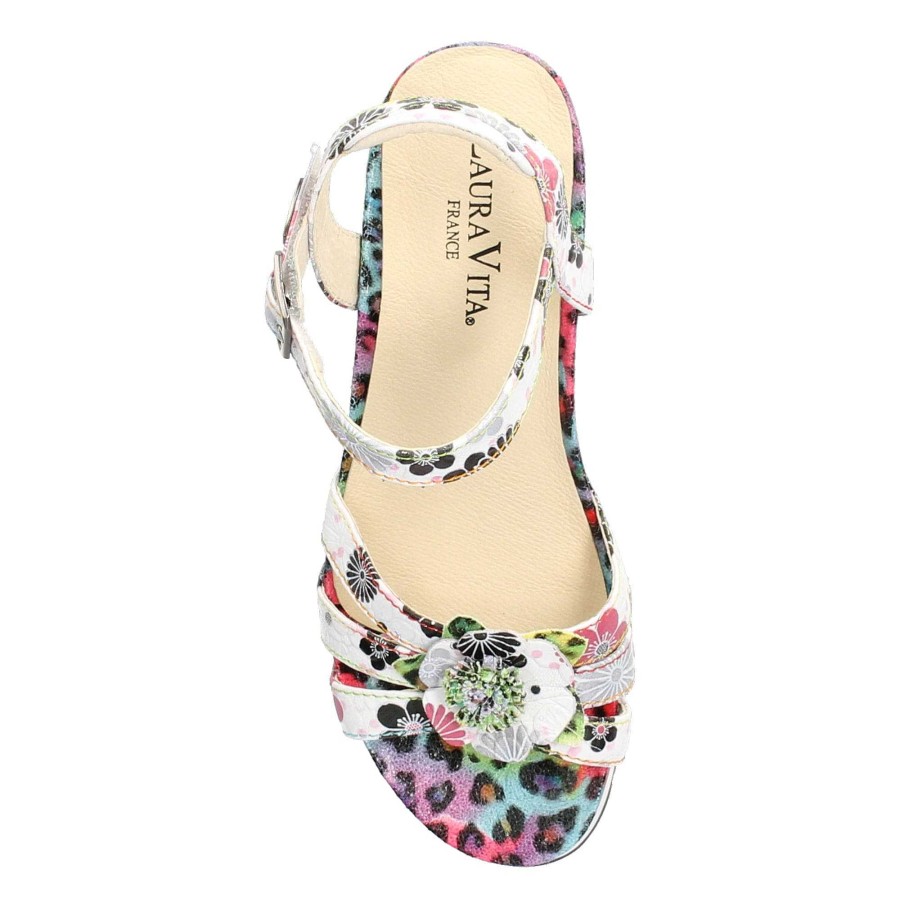 Chaussures Laura Vita | Chaussures Hecio 15 Fleur Multi