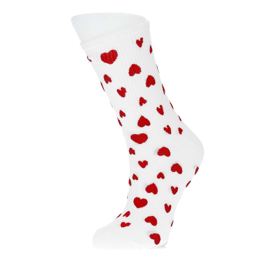 Accessoires Laura Vita | Lot De 2 Paires De Chaussettes Coeur