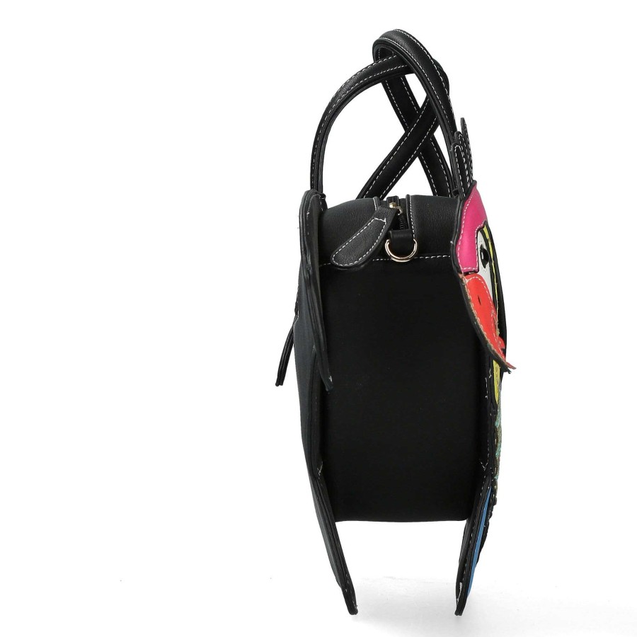 Sacs Laura Vita | Sac Perroquet Space Noir