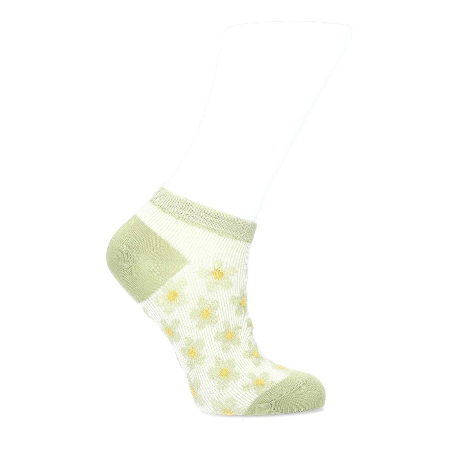 Accessoires Laura Vita | Lot De 5 Paires De Chaussettes Fleurs