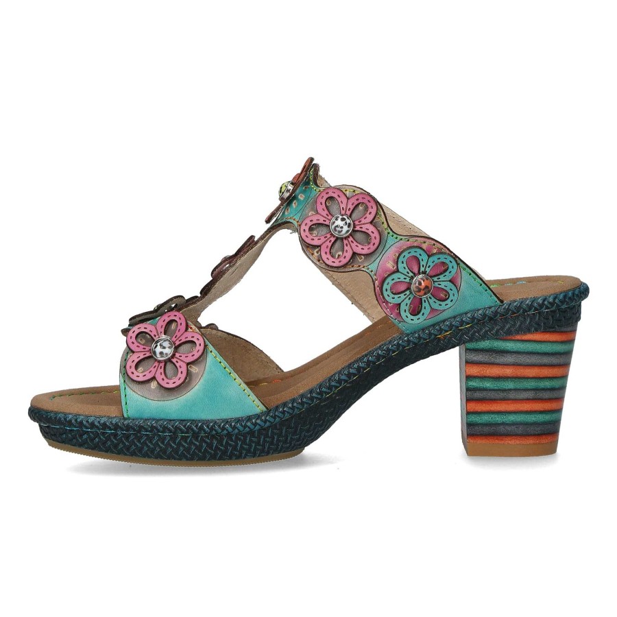 Chaussures Laura Vita | Chaussure Nellao 06 Turquoise