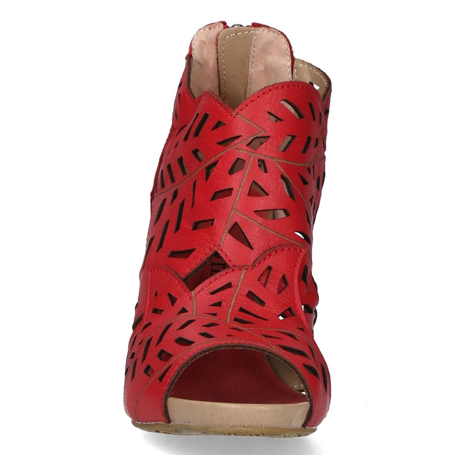 Chaussures Laura Vita | Chaussures Albane 048 Rouge