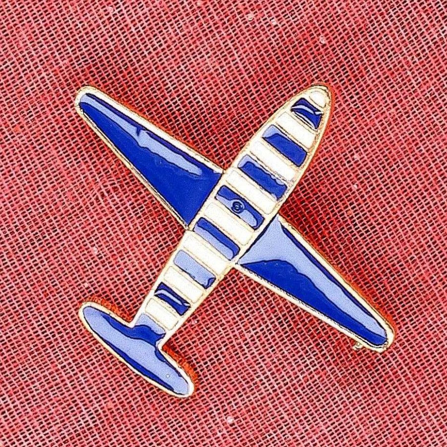 Accessoires Laura Vita | Bijou Broche Avion