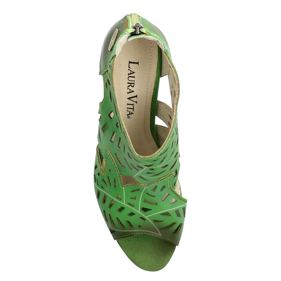 Chaussures Laura Vita | Chaussures Albane 048 Vert