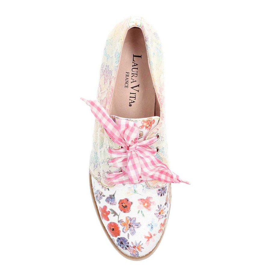 Chaussures Laura Vita | Chaussures Clcaudieo 01 Fleur