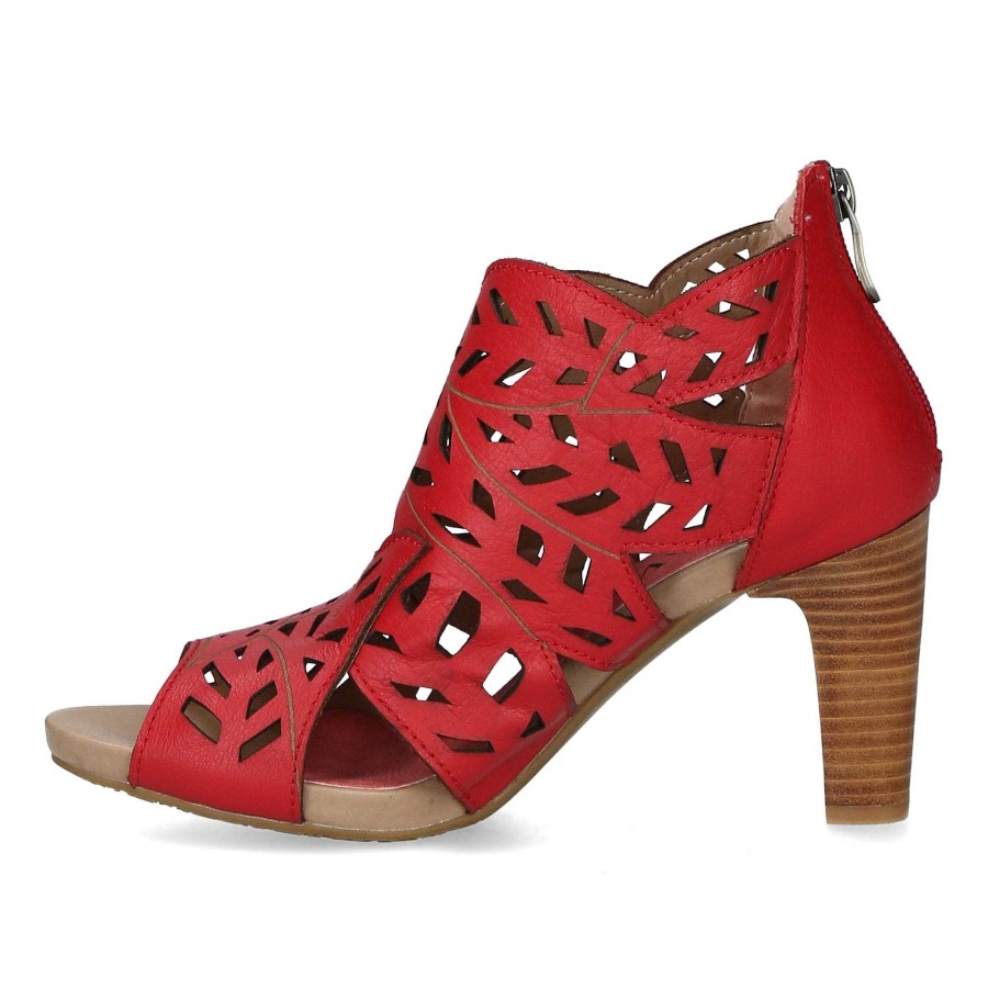 Chaussures Laura Vita | Chaussures Albane 048 Rouge