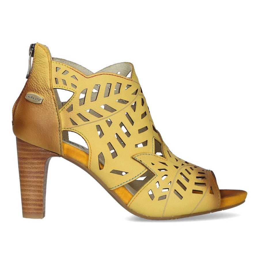 Chaussures Laura Vita | Chaussures Albane 048 Jaune