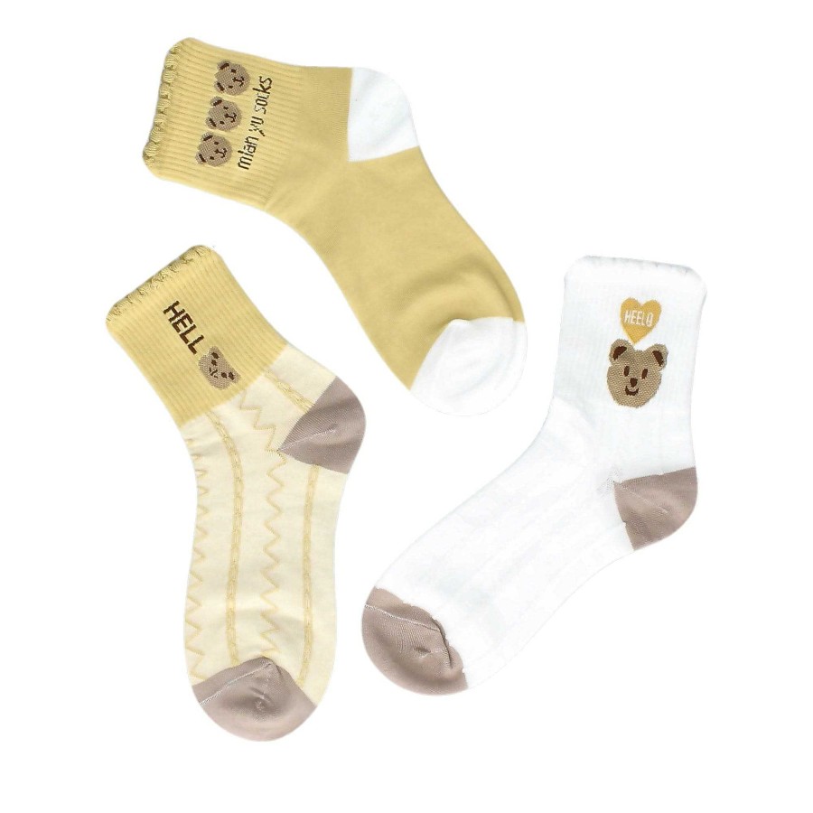 Accessoires Laura Vita | Lot De 3 Paires Chaussettes