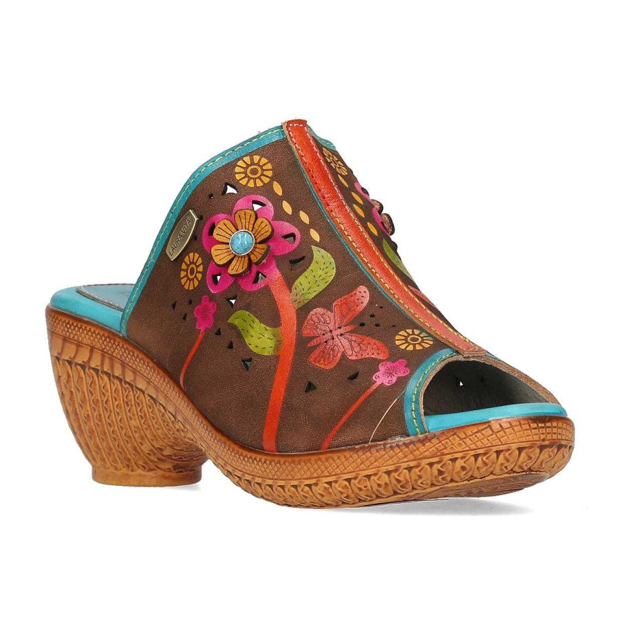 Chaussures Laura Vita | Chaussures Leslineo 05 Turquoise