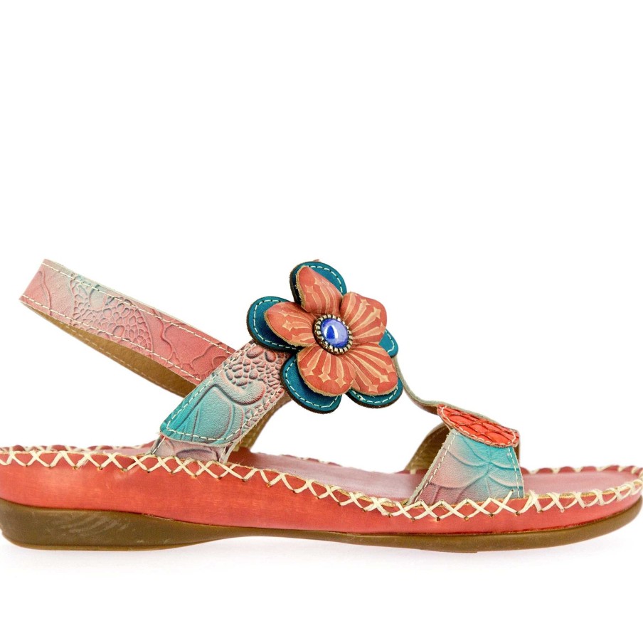 Chaussures Laura Vita | Chaussures Brive 30 Corail