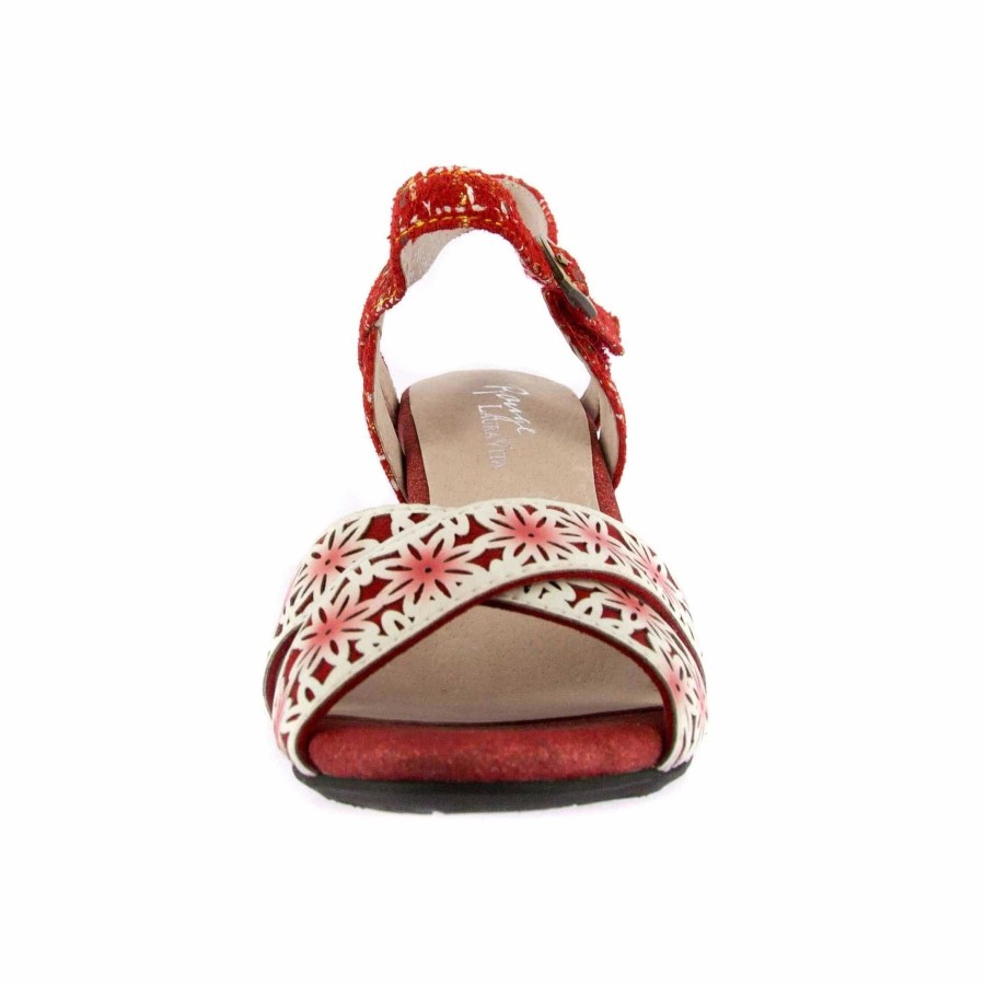 Chaussures Laura Vita | Chaussure Laura Vita Ficdjio0191 Rouge