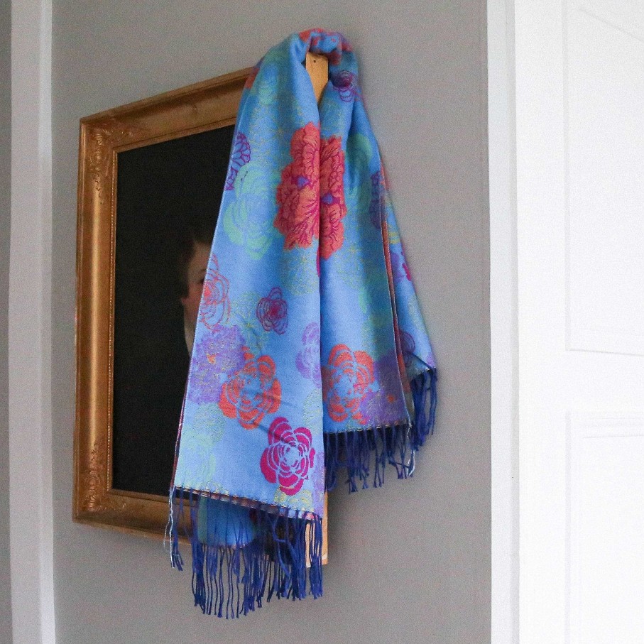 Accessoires Laura Vita | Foulard Cachemire De Pashmina Severine