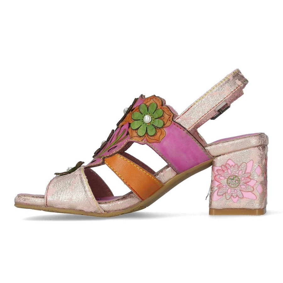 Chaussures Laura Vita | Chaussures Jacqueso 01 Fleur