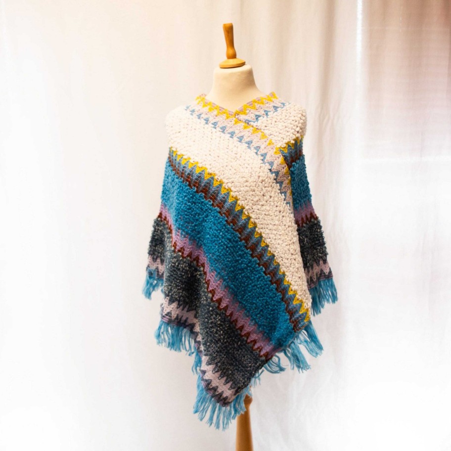 Accessoires Laura Vita | Poncho Manuella